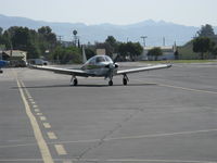 N7501J @ SZP - 1968 Piper PA-28R-180 ARROW, Lycoming IO-360-B1E 180 Hp, taxi to transient parking - by Doug Robertson