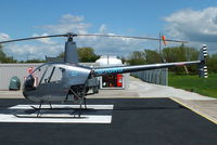 G-IORG @ X3WY - at the Staffordshire Heliport. Wychnor - by Chris Hall