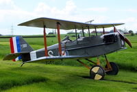 G-SWOT @ X3SH - at Streethay Farm Airfield - by Chris Hall