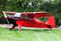 G-APZX @ X3SH - at Streethay Farm Airfield - by Chris Hall