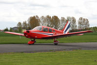 G-NINA @ EGBR - Piper PA-28-161 Cherokee Warrior II at Breighton Airfield's 2012 May-hem Fly-In. - by Malcolm Clarke