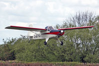 G-BYYC @ EGBR - Hapi Cygnet SF-2A at Breighton Airfield's 2012 May-hem Fly-In. - by Malcolm Clarke