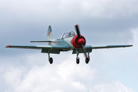 G-TYAK @ EGBR - Bacau Yak-52 at Breighton Airfield's 2012 May-hem Fly-In. - by Malcolm Clarke