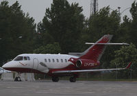 LY-FSK @ LOWW - Aurela Hawker 900 - by Thomas Ranner