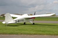 G-BYYC @ EGBR - Hapi Cygnet SF-2A at Breighton Airfield's 2012 May-hem Fly-In. - by Malcolm Clarke