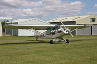 G-AZRL @ X5FB - Piper L-18C Super Cub, Fishburn Airfield, August 2009. - by Malcolm Clarke