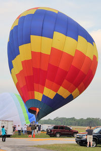 N409LB @ LAL - The wind was too strong to allow the full inflation and mass take-off of the balloons at 2012 Sun n Fun - by Terry Fletcher