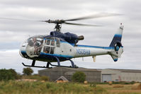 N505HA @ EGBR - Aerospatiale SA341G Gazelle, Breighton Airfield, September 2009. - by Malcolm Clarke