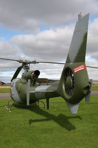 G-ZZLE @ EGBR - Westland Gazelle HT.2, Breighton Airfield, September 2009. - by Malcolm Clarke