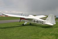 G-BYYC @ EGBR - Hapi Cygnet SF-2A at Breighton Airfield's 2012 May-hem Fly-In. - by Malcolm Clarke