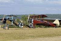G-CDXR @ LFFQ - with Boeing Stearman