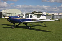 G-AXNS @ X5FB - Beagle B-121 Pup Series 2, Fishburn Airfield, August 2009. - by Malcolm Clarke