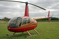 G-TCAL @ EGBR - Robinson R44 II, Breighton Airfield, September 2009. - by Malcolm Clarke