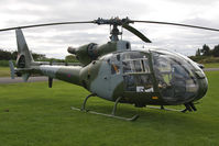 G-ZZLE @ EGBR - Aerospatiale SA-341C Gazelle HT-2, Breighton Airfield, September 2009. - by Malcolm Clarke