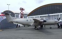 LX-JFR @ EDNY - Pilatus PC-12/47E at the AERO 2012, Friedrichshafen