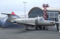 LX-JFR @ EDNY - Pilatus PC-12/47E at the AERO 2012, Friedrichshafen