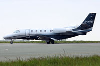 G-KPEI @ EGGW - Cessna 560XL Citation XLS, c/n: 560-5785 at Luton - by Terry Fletcher