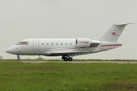 C-FSEP @ EGGW - 2010 Bombardier CL-600-2B16, c/n: 5861 at Luton - by Terry Fletcher