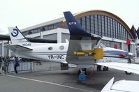 YR-INC @ EDNY - Beechcraft C90GTX King Air meteorological research aircraft of INCAS at the AERO 2012, Friedrichshafen