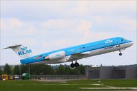 PH-WXD @ EDDS - Fokker 70