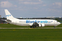 YR-BAL @ EDDS - Boeing 737-484
