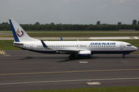 VQ-BNK @ EDDL - Orenair, Boeing 737-8K5 (WL), CN: 30414/0703 - by Air-Micha