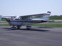 N70256 @ I73 - cessna 172 parked at the ramp - by christian maurer