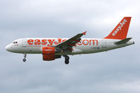 G-EZDF @ EGNT - Airbus A319-111, Newcastle Airport, June 2010. - by Malcolm Clarke