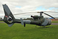 G-ZZLE @ EGBR - Aerospatiale SA341C Gazelle HT2, Breighton Airfield, September 2009. - by Malcolm Clarke