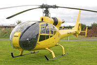 HA-LFH @ EGBR - Aerospatiale SA-342J Gazelle, Breighton Airfield, September 2009. - by Malcolm Clarke