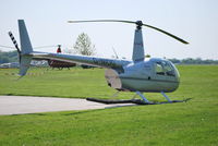 G-NIOG @ EGTB - Robinson R44 Clipper II at Wycombe Air Park. - by moxy
