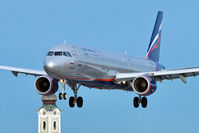 VQ-BEA @ LOWS - Aeroflot Airbus A321-211 on final approach in LOWS/SZG - by Janos Palvoelgyi