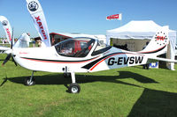 G-EVSW @ EGBK - Exhibited in the static display at 2012 AeroExpo at Sywell - by Terry Fletcher