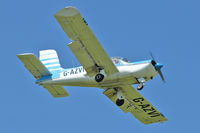 G-AZVI @ EGBK - A visitor to Sywell , on Day 1 of 2012 AeroExpo - by Terry Fletcher