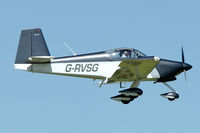 G-RVSG @ EGBK - A visitor to Sywell , on Day 1 of 2012 AeroExpo - by Terry Fletcher