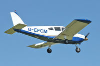 G-EFCM @ EGBK - A visitor to Sywell , on Day 1 of 2012 AeroExpo - by Terry Fletcher