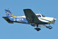 G-BEFA @ EGBK - A visitor to Sywell , on Day 1 of 2012 AeroExpo - by Terry Fletcher