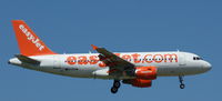 G-EZDW @ EDLW - Easy Jet, is here on short finals at Dortmund-Wickede (EDLW) - by A. Gendorf