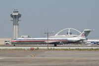 N592AA @ KLAX - Rolling out 25L - by Nick Taylor