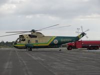 N950SB @ POC - Patient secured and being tended to by Air Medic and taxiing out to taxiway Cocco - by Helicopterfriend