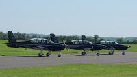 F-SEZF @ EGSU - 5. French Airforce Patrouille Cartouche Dore ready to display at IWM Duxford Jubilee Airshow, May 2012.