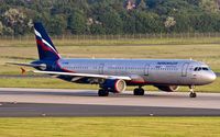 VP-BUM @ EDDL - early morning departure from Düsseldorf - by Friedrich Becker