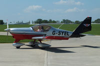 G-SYEL @ EGBK - at AeroExpo 2012 - by Chris Hall