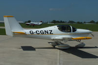 G-CGNZ @ EGBK - at AeroExpo 2012 - by Chris Hall