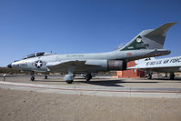 58-0288 @ EDW - On display at Century Circle near the West Gate at Edwards Air Force Base. Painted in the 132nd FS Maine ANG MAINEiacs color scheme. - by Dean Heald