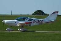 G-ISCD @ EGBK - at AeroExpo 2012 - by Chris Hall