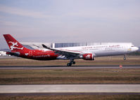 F-WWYU @ LFBO - C/n 0734 - To be A7-AEG in special Red Doha 2006 c/s - by Shunn311
