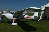 G-EFOX @ EGBK - at AeroExpo 2012 - by Chris Hall