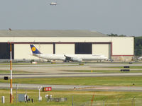 D-AIHV @ KCLT - Preparing to depart from Charlotte-Douglas International Airport at 4:30 pm on May 30, 2012. - by Davo87