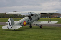 G-CDJU @ EGBR - CASA 1-131E Srs 1000 Jungmann, Breighton Airfield, April 2011. - by Malcolm Clarke